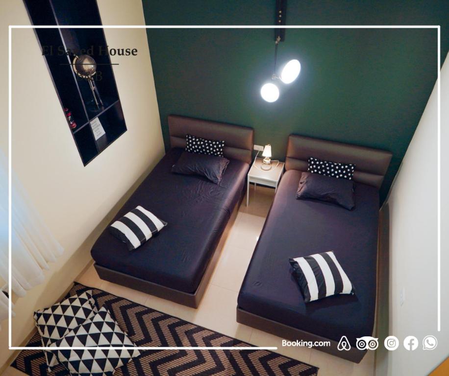 Posezení v ubytování El Sayed House b&b