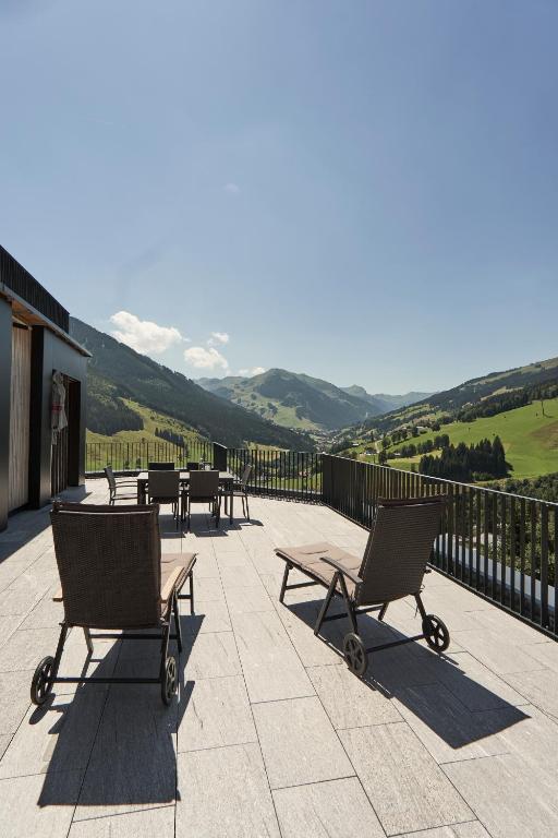 Nespecifikovaný výhled na hory nebo výhled na hory při pohledu z bed and breakfast