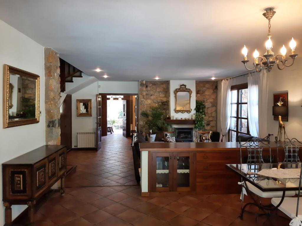 Restaurace v ubytování Villa Claudine