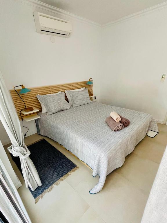 Postel nebo postele na pokoji v ubytování Beach Villa Isidora