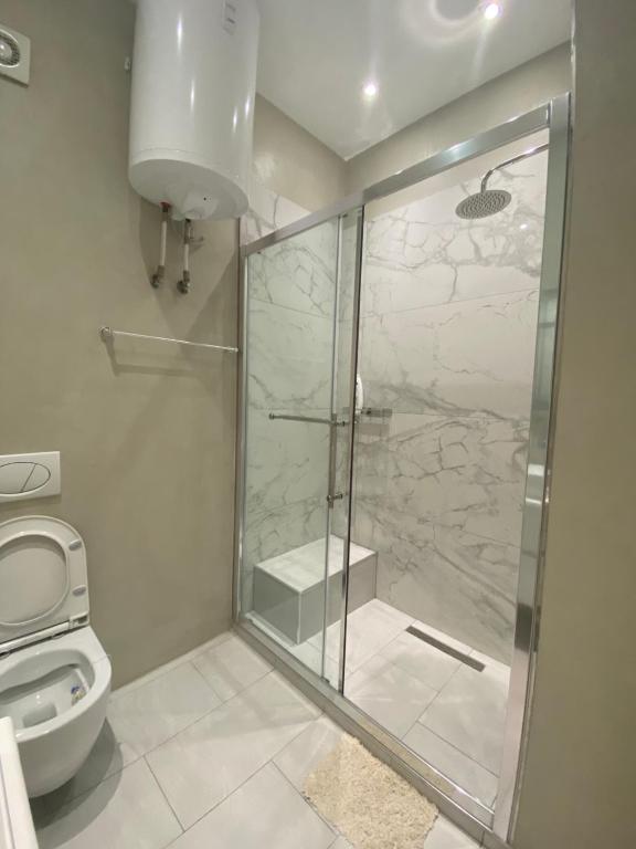 Koupelna v ubytování apartamente Melodi