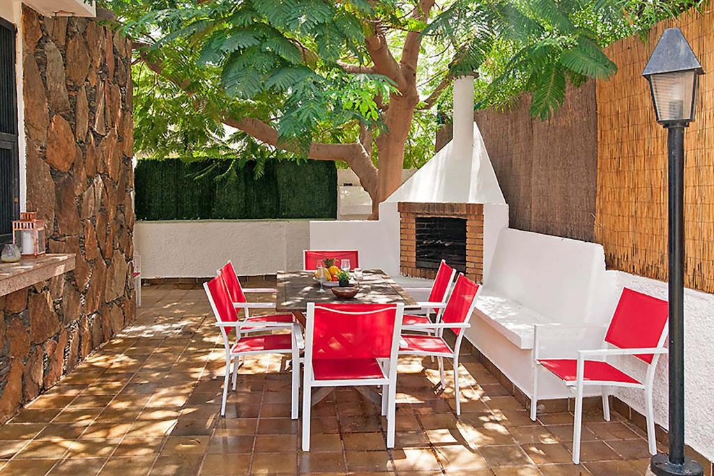 Patio nebo venkovní prostory v ubytování Chalet Isabel