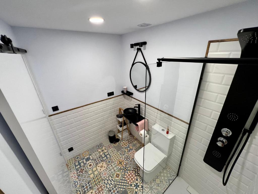 Ванная комната в Duplex Los Serrano