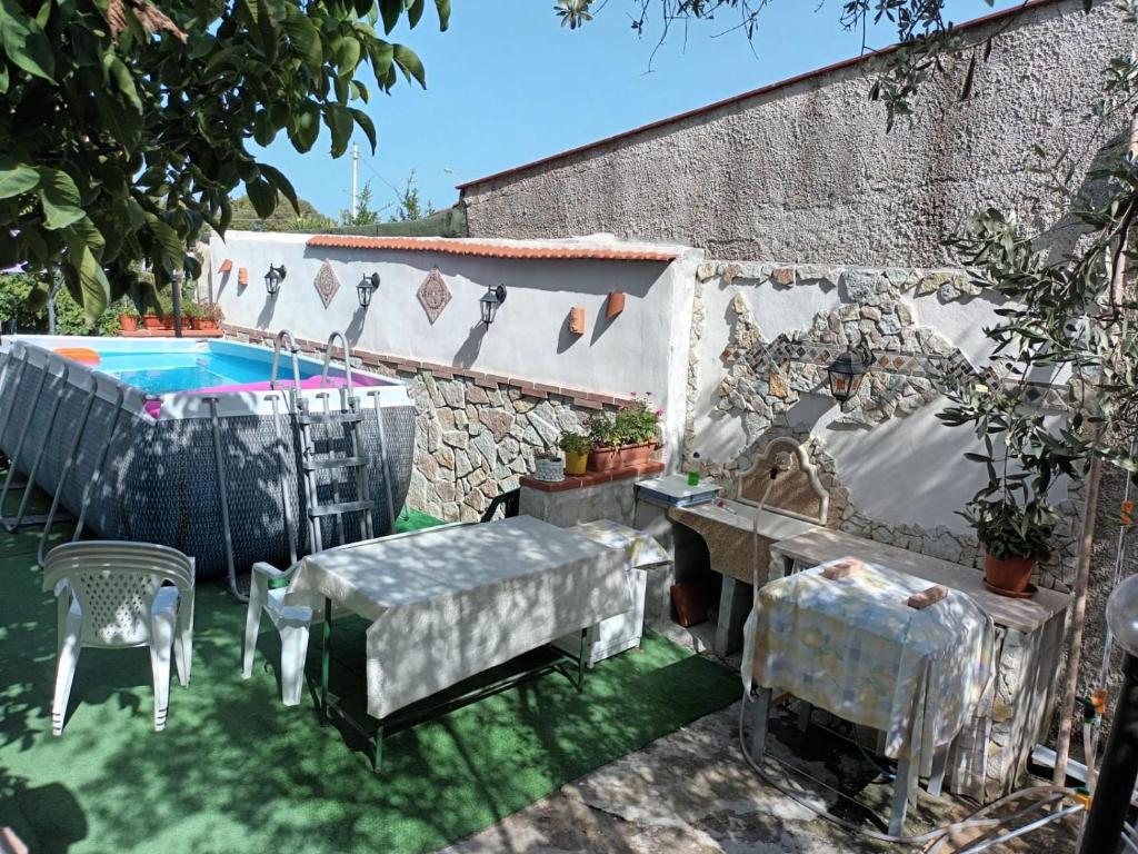 Ogród w obiekcie Aromi di Sicilia Casa Vacanze