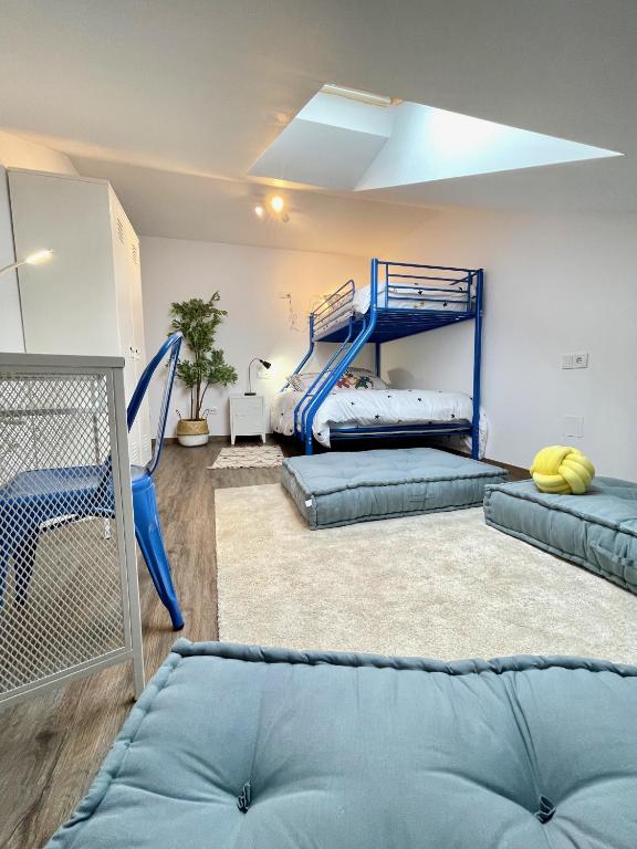 A bed or beds in a room at The Cliffs - Ria do Vicedo