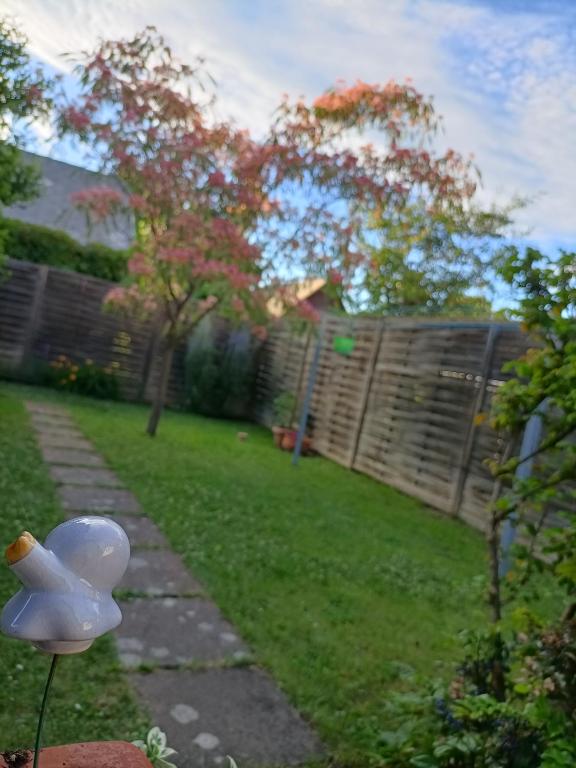 Vonkajšia záhrada v ubytovaní Kardos Residence Siófok