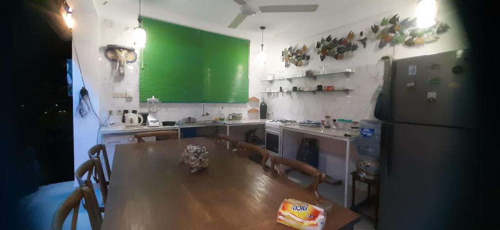 Kuchyň nebo kuchyňský kout v ubytování Cantik Villa