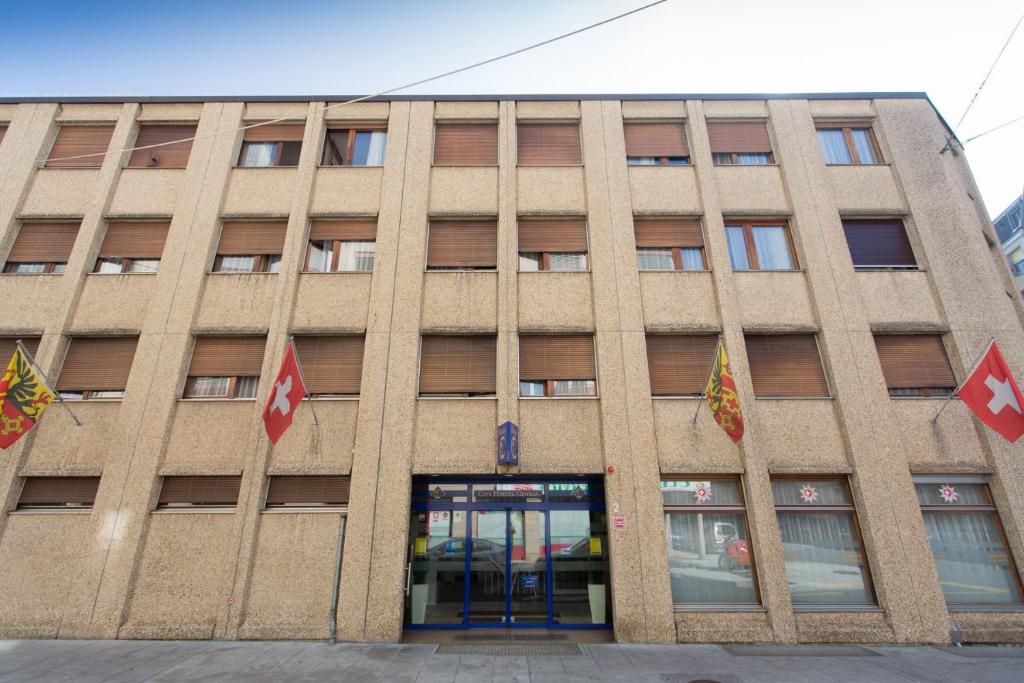 Budova, kde se hostel nachází