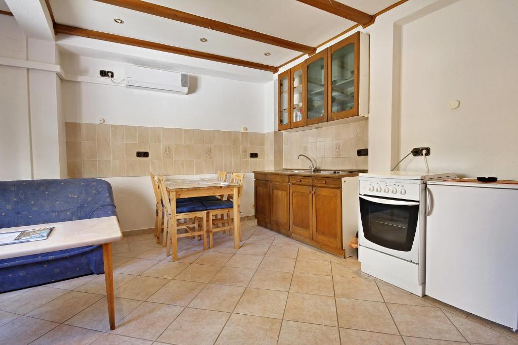 Kuchyň nebo kuchyňský kout v ubytování Guesthouse Lion