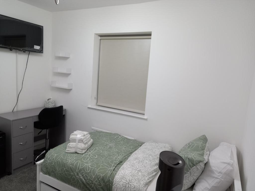 TV a/nebo společenská místnost v ubytování Cosy Home
