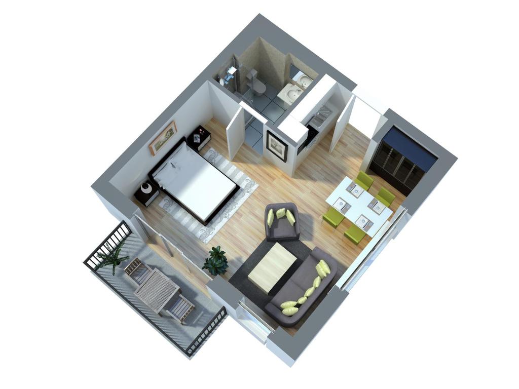 
Studio Apartment
