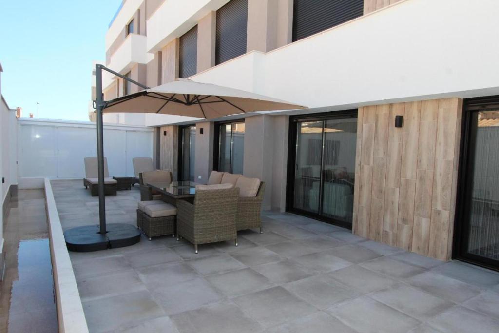 A balcony or terrace at Senika