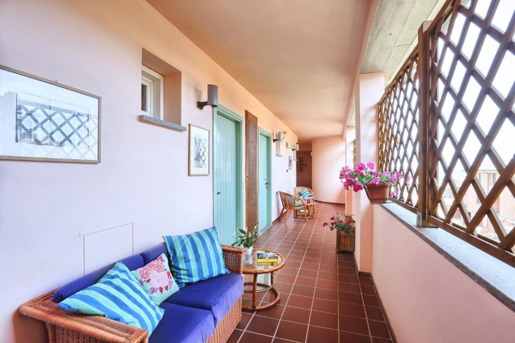 Posezení v ubytování Hotel Yacht Club