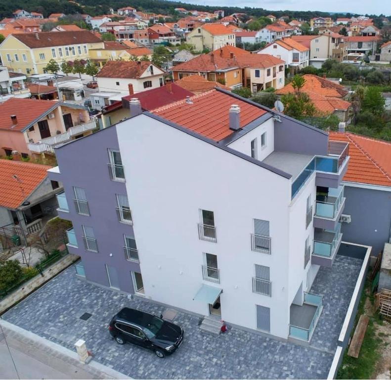 Budova, kde se apartmán nachází