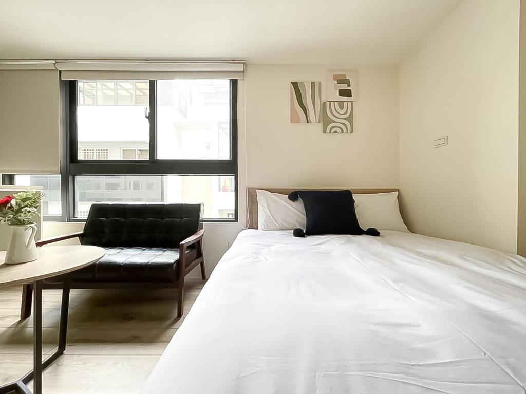 旅行家 Affetto Hostel房間的床