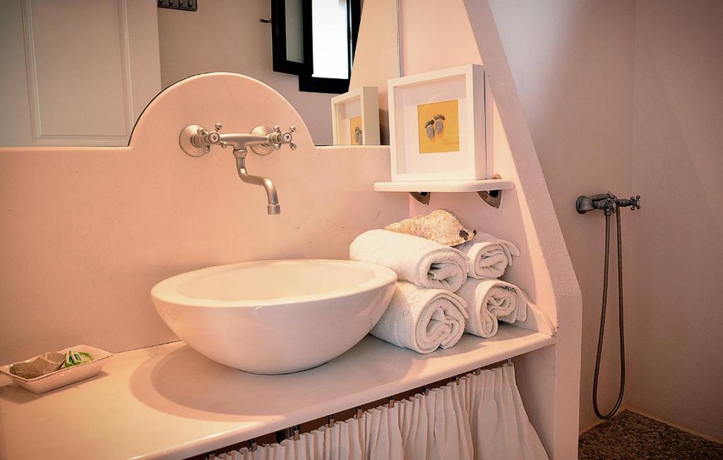 Kúpeľňa v ubytovaní Olive Coast Suites