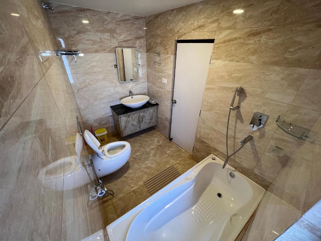 Koupelna v ubytování Hotel Kesu Home