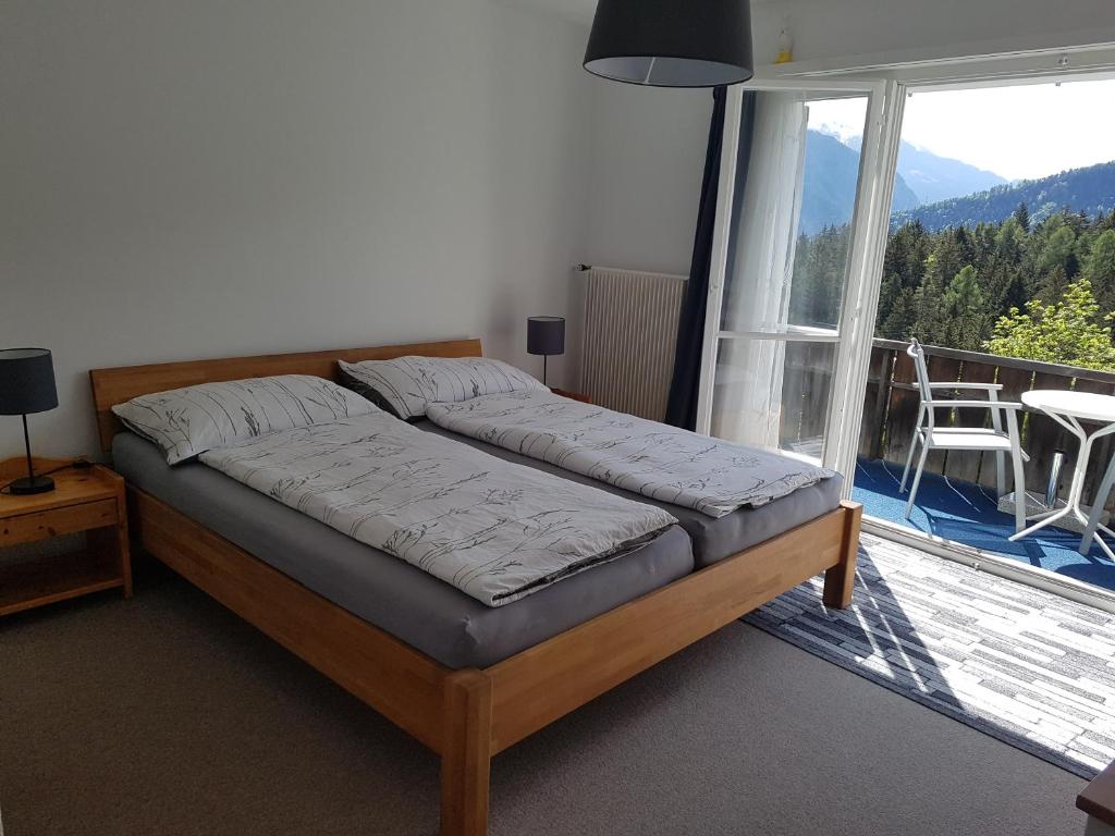 Postel nebo postele na pokoji v ubytování Casa Crap