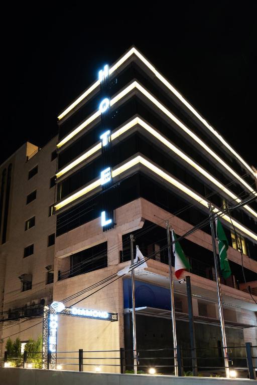 Budova, kde se aparthotel nachází