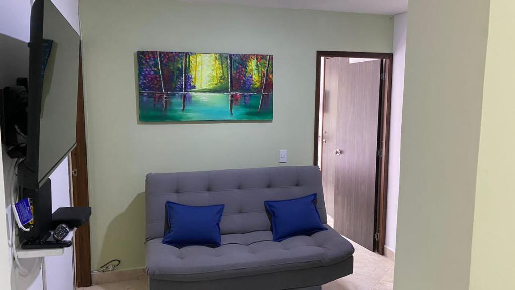 Μια τηλεόραση ή/και κέντρο ψυχαγωγίας στο Amoblado laureles San Joaquín