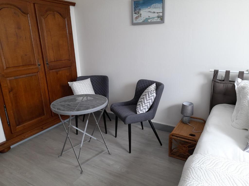 Chambre d'hote chez Maud - Habitación Doble Con Baño Privado