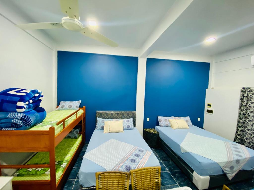 Postel nebo postele na pokoji v ubytování SV Apart Hotel