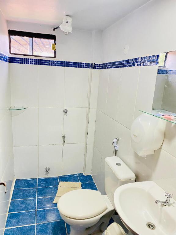 Koupelna v ubytování SV Apart Hotel