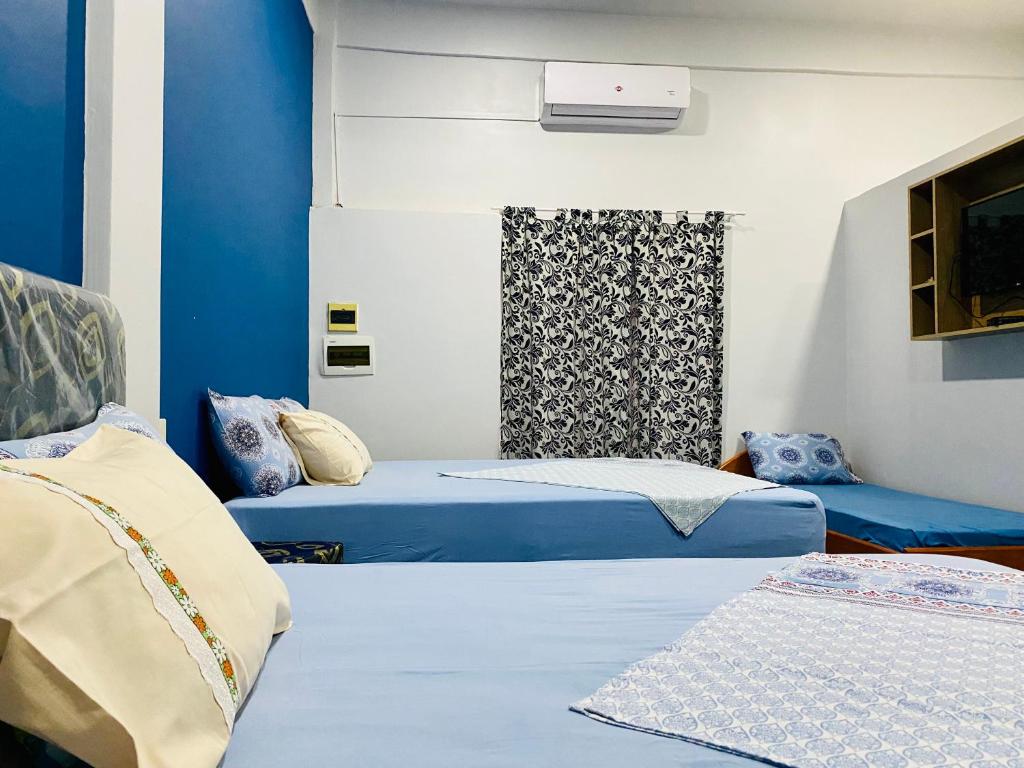 Postel nebo postele na pokoji v ubytování SV Apart Hotel
