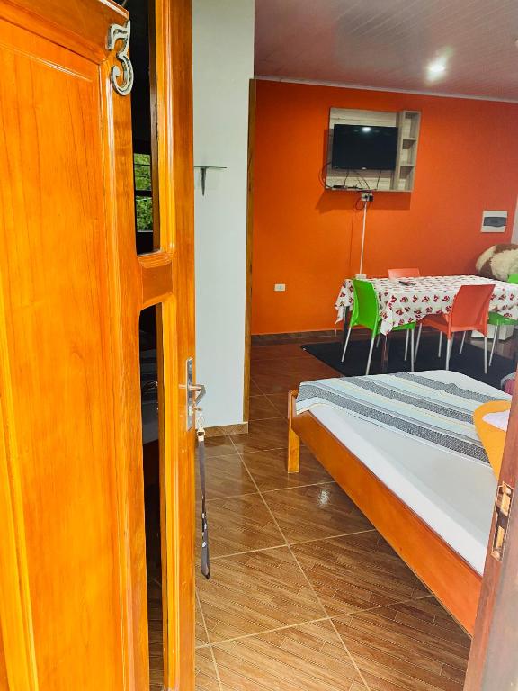 Postel nebo postele na pokoji v ubytování SV Apart Hotel
