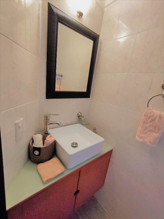 Koupelna v ubytování Casa Noriux en Gdl
