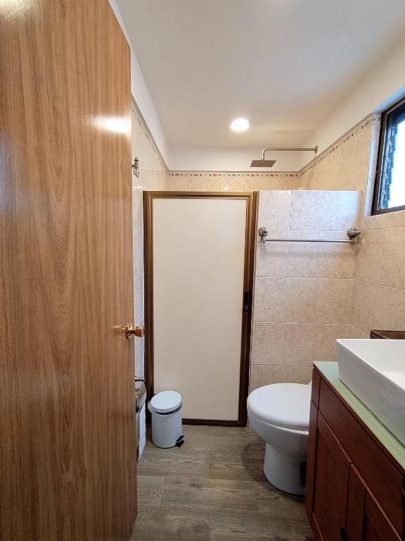 Koupelna v ubytování Casa Noriux en Gdl
