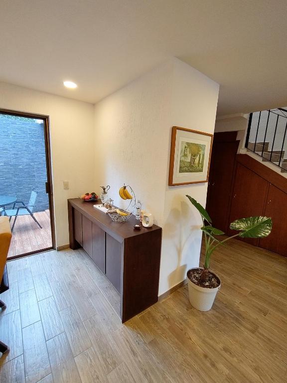 Posezení v ubytování Casa Noriux en Gdl