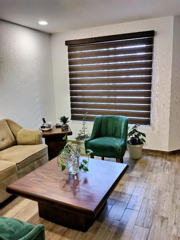 Posezení v ubytování Casa Noriux en Gdl