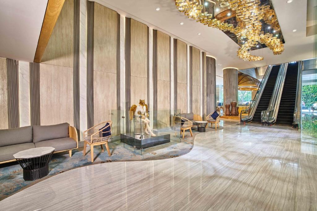 Posezení v ubytování Vasa Hotel Surabaya