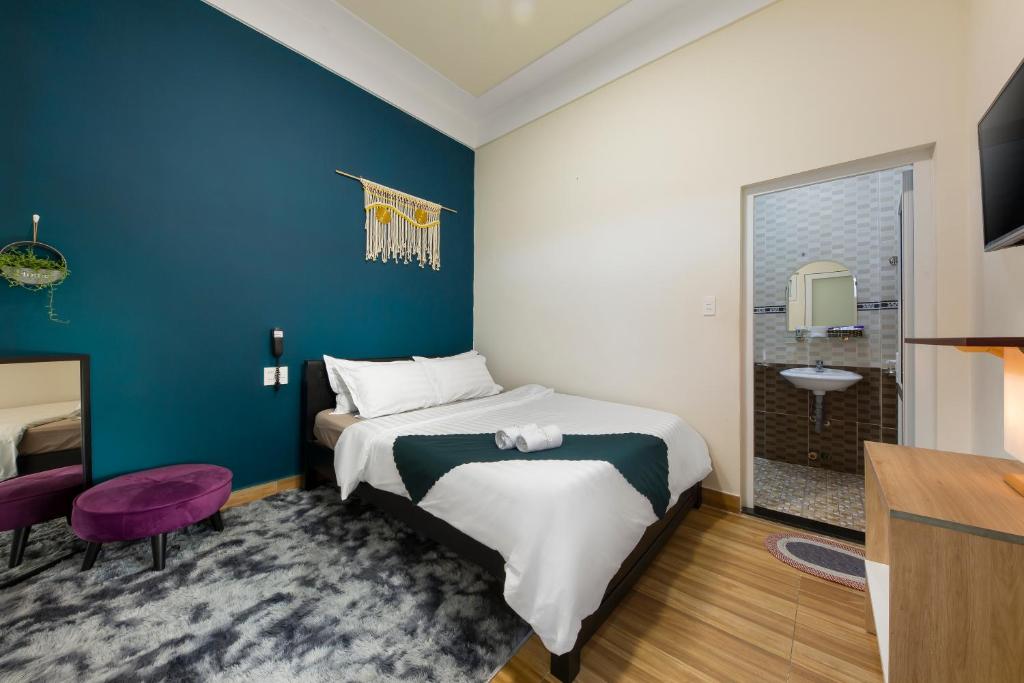 Postel nebo postele na pokoji v ubytování Century House