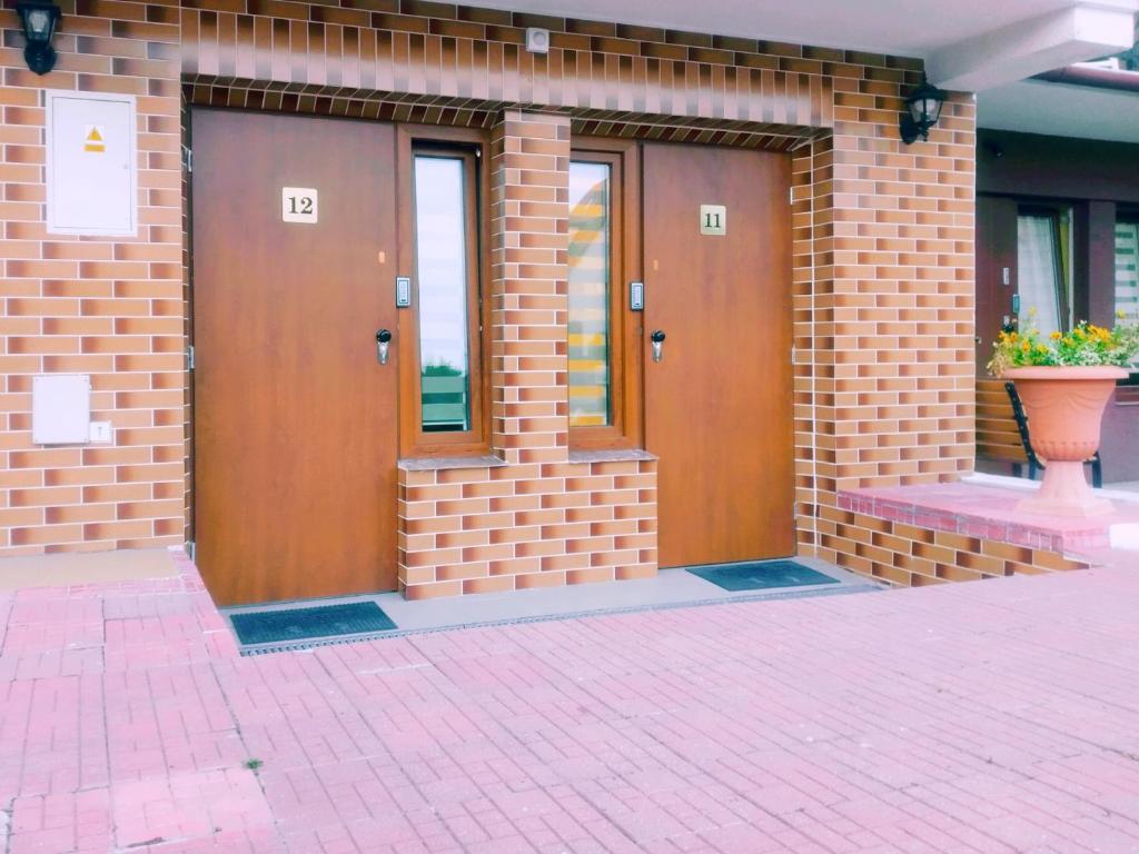 Exteriér nebo vchod ubytování Biały Słoń DELUX