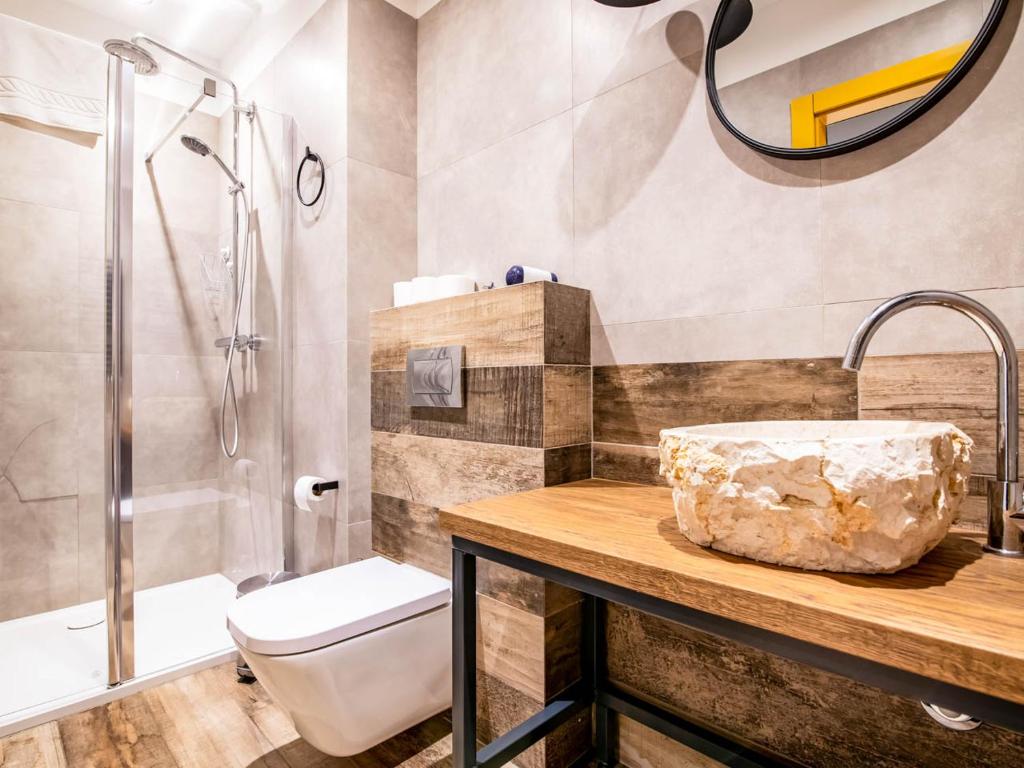 Kúpeľňa v ubytovaní Salio Equisport Resort