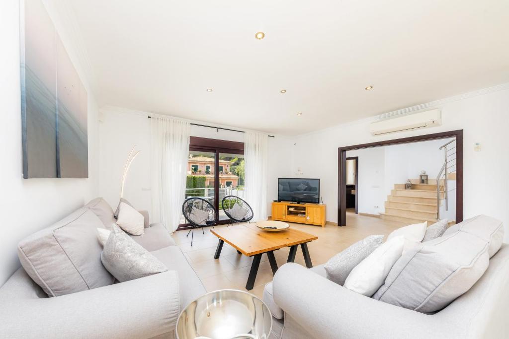 Posezení v ubytování Villa Casa Bon Sol
