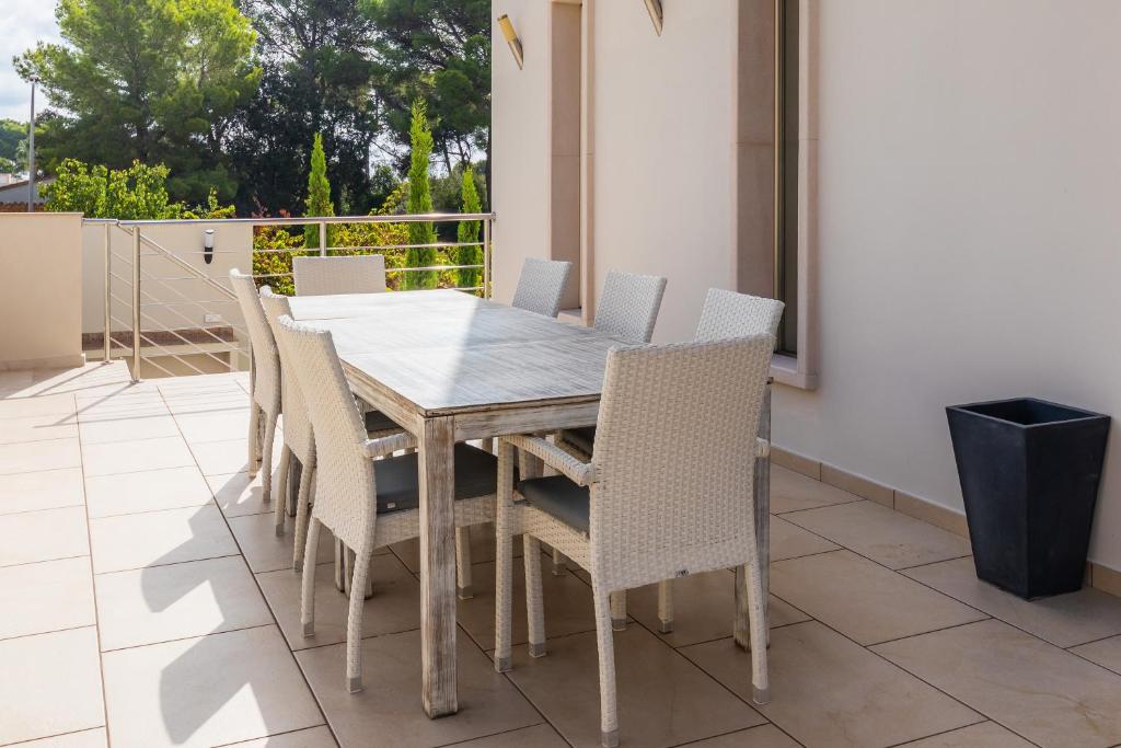 Balkón nebo terasa v ubytování Villa Casa Bon Sol