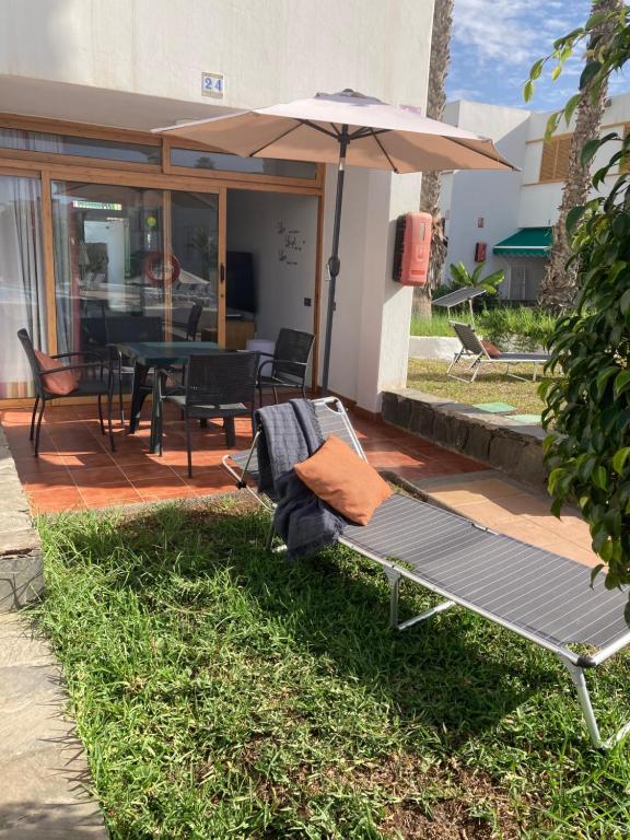 A garden outside Sunny MASPALOMAS