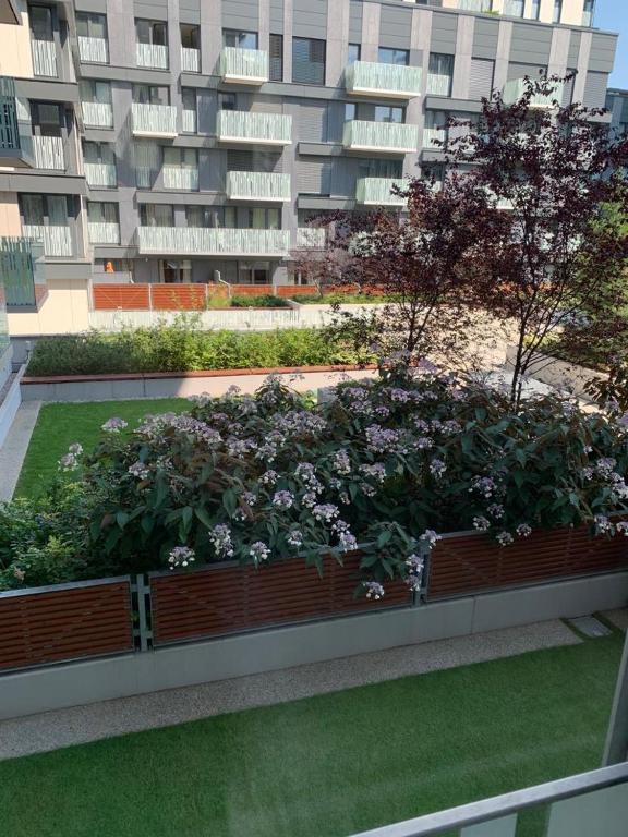 Zahrada ubytování Residence Garden Tower - 8 min do centra, garaz