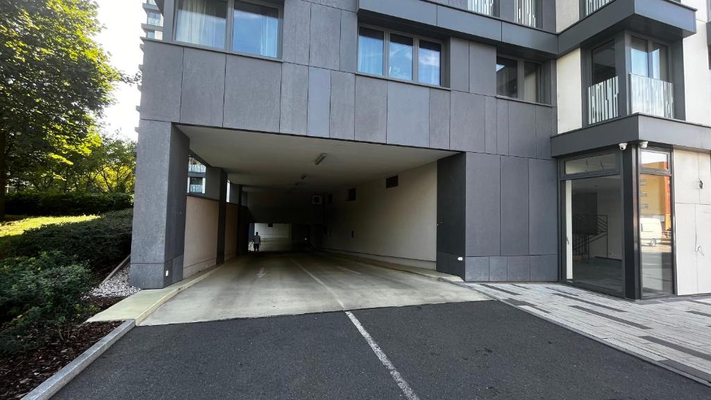 Budova, kde se apartmán nachází