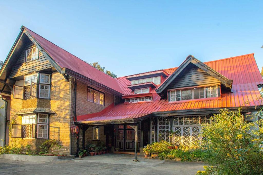 Bygningen som villaen ligger i