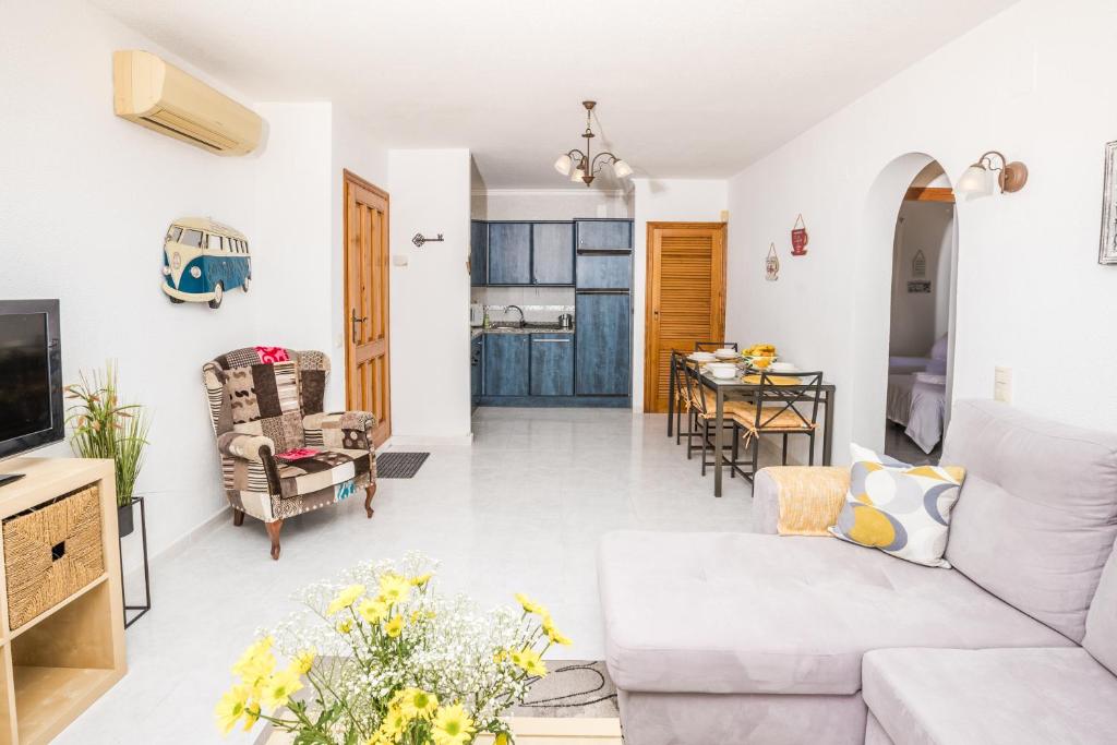 A television and/or entertainment centre at Casa Frederyk