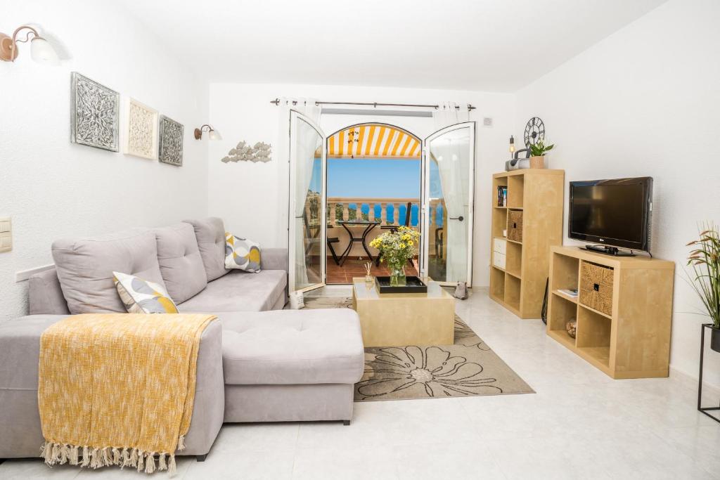 A television and/or entertainment centre at Casa Frederyk