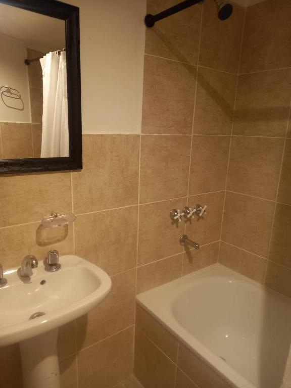 Koupelna v ubytování Terra Apart Hotel