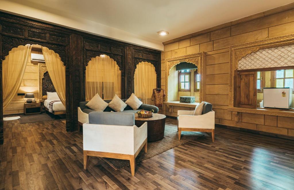 Posezení v ubytování Hotel Grand Khalifa