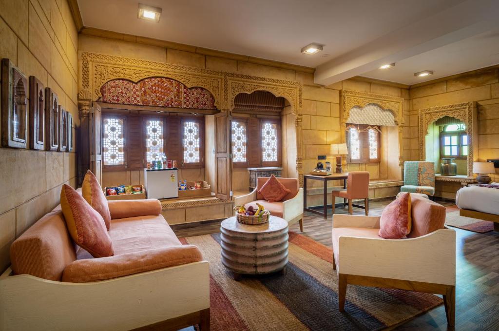 Posezení v ubytování Hotel Grand Khalifa