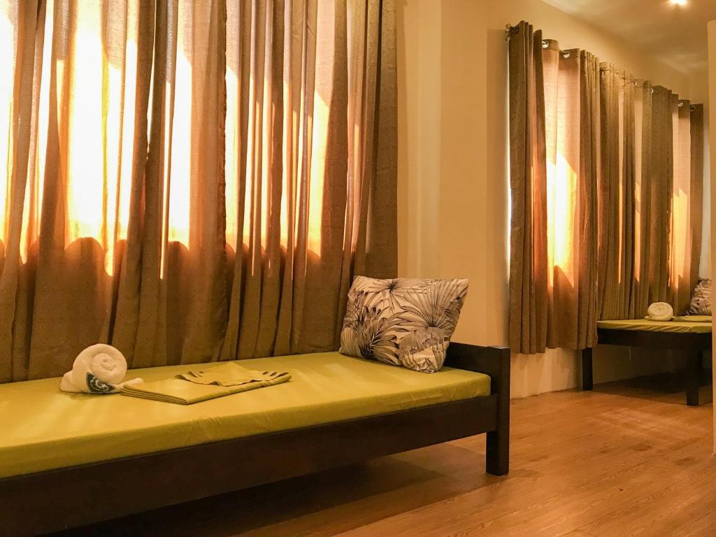 Posezení v ubytování E.I. SUITES