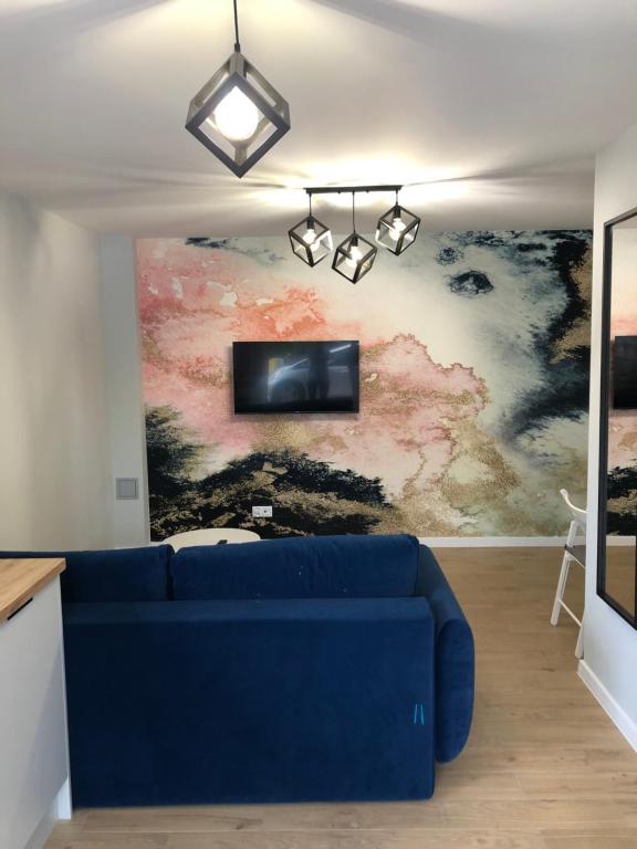 Μια τηλεόραση ή/και κέντρο ψυχαγωγίας στο Apartament 15G